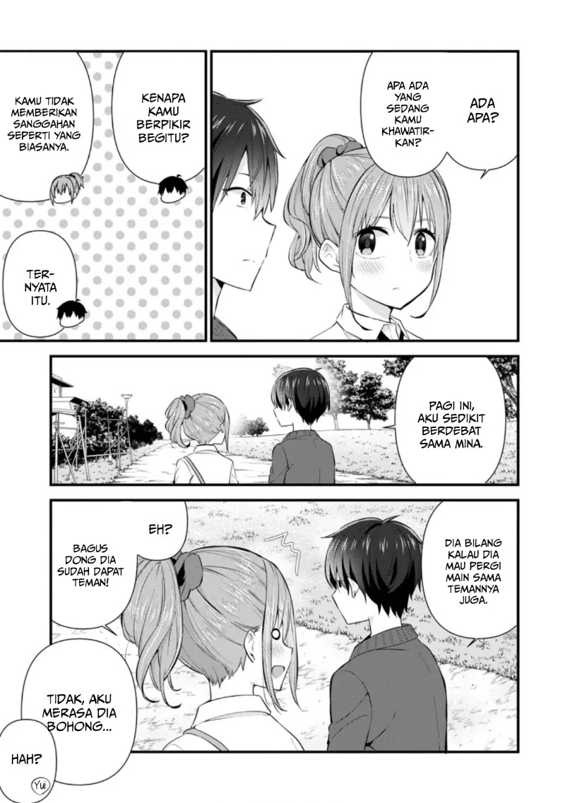 The Cute Girl Sitting Next to Me Is Trying to Make Me Fall in Love With Her as a Way to Ridicule Me, but the Tables Were Turned on Her Before She Knew It Chapter 08 Gambar 14